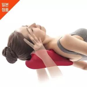 [하프클럽/]목 지압 쿠션 스트레칭/목마사지