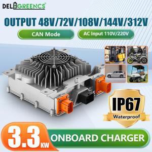 TC 충전기 3.3KW Elcon CAN 자동차용 72V 96V 144V 리튬 이온 LiFePO4 배터리 팩 제로 오토바이