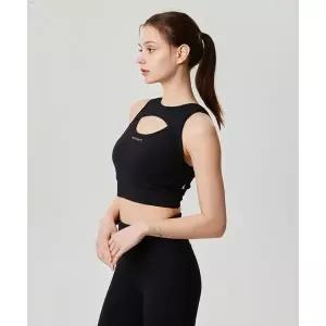 [스파이더]SPJPCNBR254WBLK 스포츠 브라탑 요가 여성 트레이닝 골지 배색 3938543