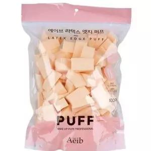 [하프클럽/]대용량 메이크업 퍼프 삼각 화장용 퍼프 100개입 라텍스 스펀지