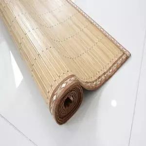 고품질 오크스틱 대나무자리(브라운) 중형 90X180cm 대나무 마작자...