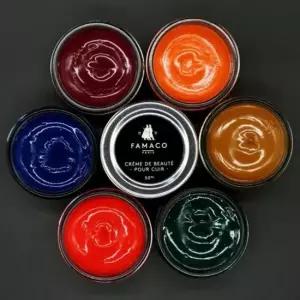 50ml 개 파마코 비즈 40 색상 왁스 슈크림 구두약 가 구두약 파마코구두약 프랑스구두약