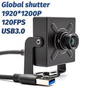 글로벌 셔터 USB3.0 카메라  메탈 박스 2.3MP 120FPS 고속 프레임 왜곡 없는 렌즈 플러그 앤 플레이  라이