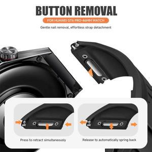 오리지널 디자인 이지핏 실리콘 스트랩 화웨이 워치 GT6 프로 46mm 퀵 릴리즈 공식 밴드 화웨이 GT6 프로