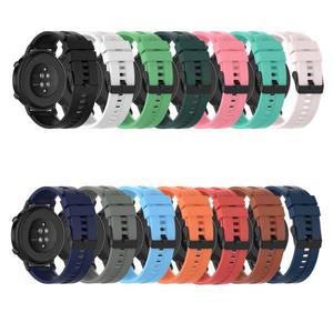 화웨이 워치 GT2e용 공식 실리콘 스트랩 교체용 22mm 시계 밴드