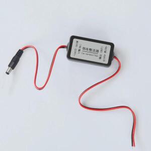 QXNY 정류기 DC 12V 전원 자동차 후방 카메라 릴레이 커패시터 필터