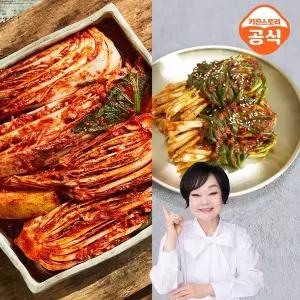 [빅마마] 이혜정의 시그니처 포기김치 5kg + 파김치 3kg 총8kg