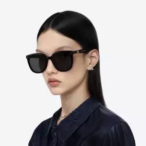 젠틀몬스터 레이디랭 LADY LANG 사각 뿔테 플랫바 남자 여자 오버사이즈 틴트선글라스