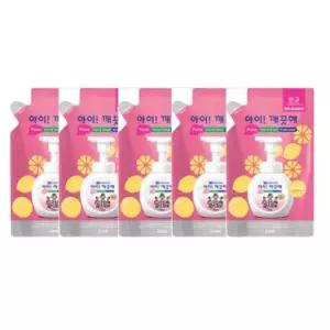 아이깨끗해 레몬 거품형 핸드솝 200ml 리필 5개입
