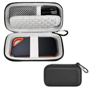 SANDISK EXTREME PRO 500GB 1TB 2TB 4TB 휴대용 외장 SSD와 호환되는 하드 케이스. 중요한 X8 솔리드 스테이트 드라이브를 위한 여행용 홀더(박스 전용)