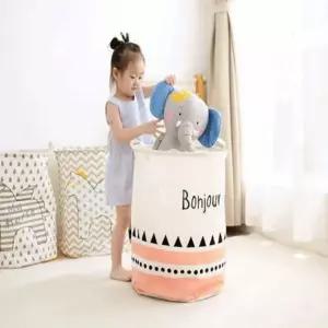 ( )패브릭 바구니 인형정리함 인형바구니 팬트리수납함 소품정리함 펜트리정리함 정리바구니 장난감바구니
