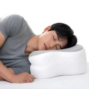 포에포에 옆으로자는 어깨 편한 베개 코골이방지 성인옆잠베개