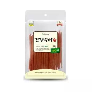 건강백서 애견간식 야들한 닭고기스틱 120g 칭찬 훈련 (WCDB6C9)