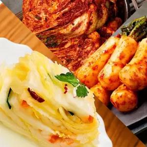 자연락 Fresh 전라도 모든재료 국내산 포기김치혼합세트 포기3kg+총각3kg+백김치3kg)