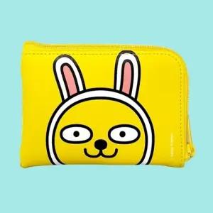 카카오프렌즈 미니지갑 미니월렛 카드지갑 동전지갑 무지 115x90x12mm 1개입) 미니지갑
