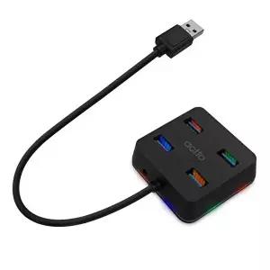[엑토]고품질 엑토 LED USB 3.0 4포트 무전원 멀티허브 HUB-38 노트북허브 포트확장 USB허브무전원 W6C157
