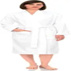 수건 선택 여성용 로브 코튼 기모노 목욕 가운 무릎 길이 테리 천 XS부터 4X까지