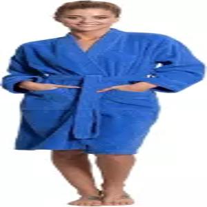 터쿠아즈 부드럽고 흡수력이 뛰어난 타월 로브 100 면 터키 테리 천 기모노 목욕 가운 여성용