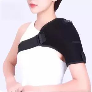 어깨찜질기 찍찍이 온열 유선 전기 벨트 패드 발열