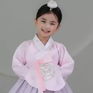 [하랑한복] 서윤랑 여아용 아동 한복 세트