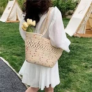 [라일리] Rly 핸드메이드 여성 비치 가방 빅사이즈 빅사이즈 여