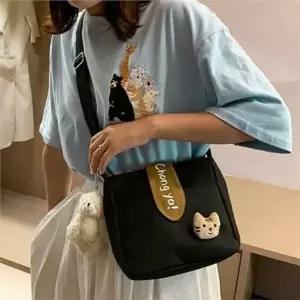 [라일리] Rly 귀여운 여성 크로스 백 심플 데일리 미니백 가벼