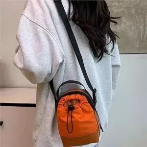 [라일리] Rly 패브릭 데일리 크로스 백 나일론 캐쥬얼 크로스
