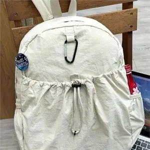[라일리] Rly 데일리 여성 백팩 캐주얼 나일론 백팩 가벼운 나