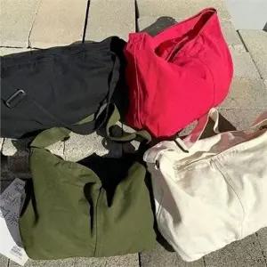 [라일리] Rly 데일리 여성 캔버스 크로스 백 가벼운 여성 빅