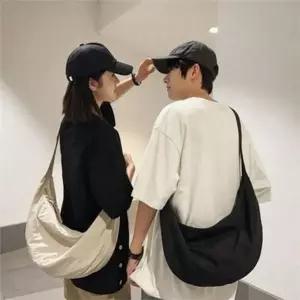 [라일리] Rly 빅사이즈 크로스 숄더백 데일리 가벼운 숄더백 캠