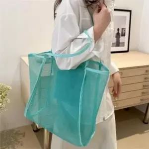 [라일리] Rly 가벼운 여름 비치 가방 Free 메쉬 여름 가방