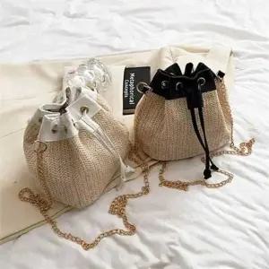 [라일리] Rly 복조리 여성 왕골 가방 숄더백 왕골 가방 데일리