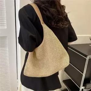 [라일리] Rly 데일리 숄더백 레더 여성 라탄 숄더백 바캉스 여