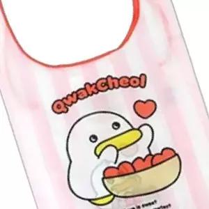 ( )곽철이 생활 방수 마켓백 하트 1P 장바구니 에코백 포켓 시장 가방
