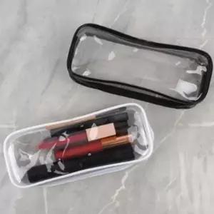 PVC 일자형 다용도 투명 보관 케이스 가방정리백 방수소품함