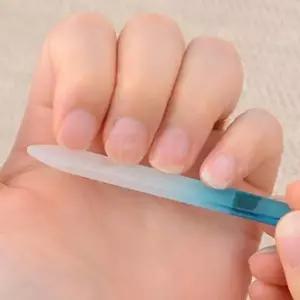 ( )미니 컬러 유리 야스리 손톱손질도구 굳은살제거기