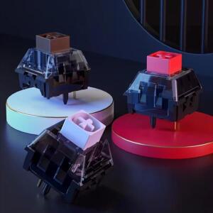 Kailh Box V2 박스 화이트 레드  스위치 DIY 커스텀 게이밍 기계식 키보드 5핀 MX 클리키 리니어 택타일 AJ