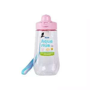 [텐바이텐]예쁜 유아동용 빨대포함 물병 리유저블 텀블러 물컵 380ml 핑크