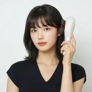 [무케렌시아][무케] 펄케어_트윈업 두피 마사지기 관리기 EMS 전동샴푸브러시 헤어디바이스