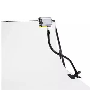 조명 플래시 스트로보 LED 연결 플렉시블 암 거치대 스탠드 카메라 (W4855DA)