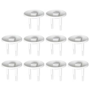 J15U 유럽 소켓 콘센트 보호기 Childproof 전기 안전 플러그 커버 10개
