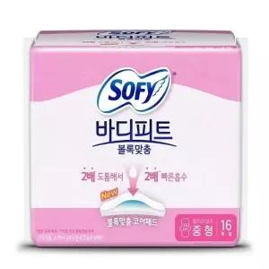 [쏘피] 쏘피 바디피트 블록맞춤 중형 16개 3+3 총6팩 파워흡수