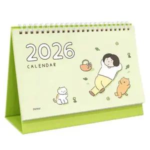 [골드스마일]2026 탁상달력 데스크캘린더 인디고 캘린더