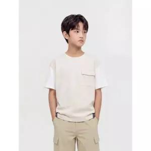 [폴햄키즈] 26 여름 액티브 오버핏 반팔티 TS3061-LBE [P003820924]