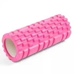 TBZ 3D 지압 돌기 마사지 폼롤러(33cm) (핑크)