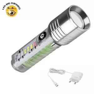 LED 충전식 멀티 랜턴 손전등 후레쉬 캠핑용-WFM807Z