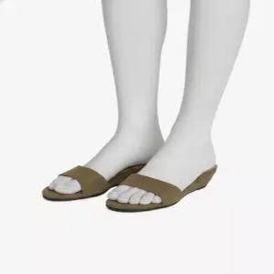 사뿐 이벨리 스웨이드 샌들 뮬 3 5cm 5020098450
