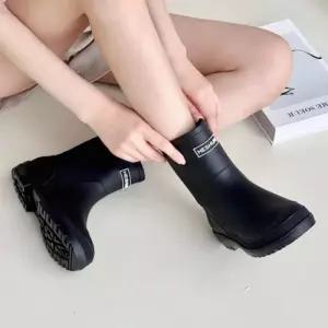 [라일리] Rly 여성 파스텔 데일리 앵클장화 레인부츠 4컬러 플
