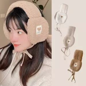 양털 귀도리 귀마개 겨울 방한 귀덮개