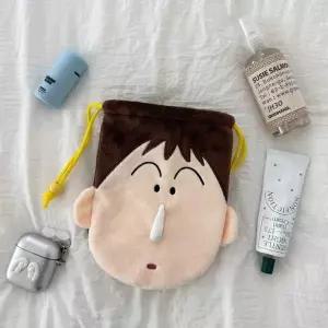 [골드스마일]맹구 얼굴 복조리 스트링 조리개 파우치 (정품 짱구는못말려 굿즈